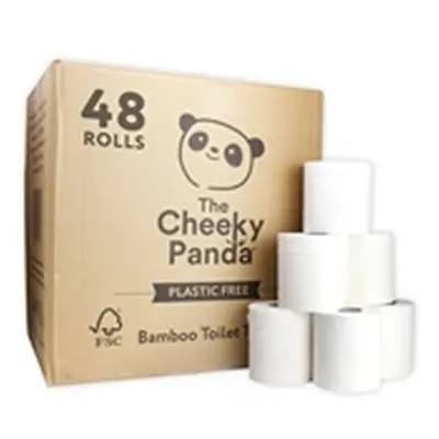 Cheeky Panda 3-Ply Toilet Tissue 200 Sheets (Pack of 48) PFTOILT48