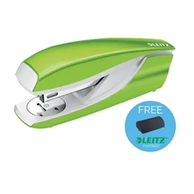 Leitz NeXXt WOW Stapler Half Strip Metal 30 sheet Green Ref