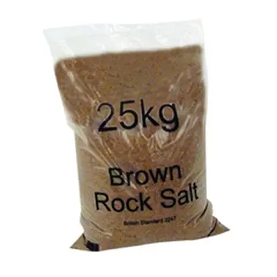 Winter Dry Brown Rock Salt 25kg