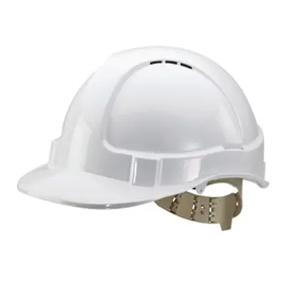 Beeswift Comfort Vented Safety Helmet ABS Shell White