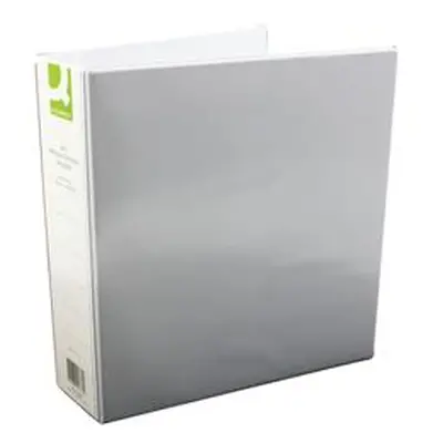 Q-Connect Presentation 50mm 4D-Ring Binder A4 White Pk 6 - KF01333Q