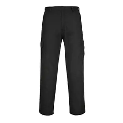 Mens Combat Trouser Black, 26, Regular F