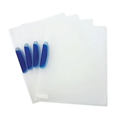 Q-Connect Swivelclip Files A4 Clear (25 Pack) KF02138