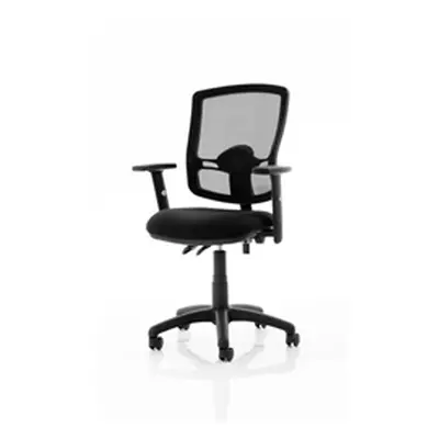 Eclipse Plus II Lever Task Operator Chair Mesh Back Adjustable Arms