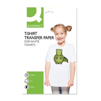 Q-Connect T-Shirt Transfer Paper (Pack of 10) Ref KF01430