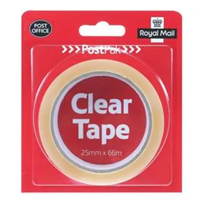 PostPak Clear Sticky Tape 19mm (24 Pack) 502183935910