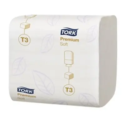 Tork T3 Folded Toilet Tissue 2-Ply 252 Sheets (30 Pack)