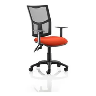 Eclipse II Lever Task Operator Chair Black Mesh Back With - KCUP1012