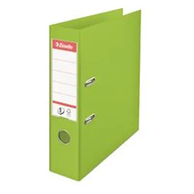 Esselte 75mm Lever Arch File Polypropylene A4 Green (10 Pack)