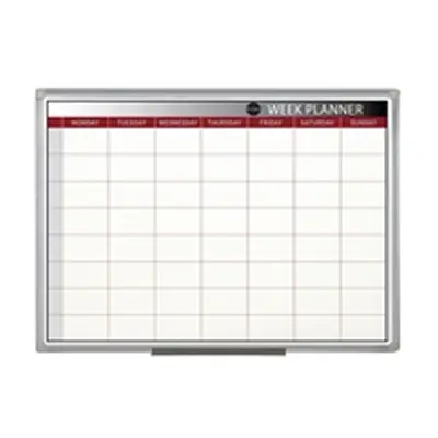 Bi-Office Magnetic Week Planner 900x600mm GA0333170