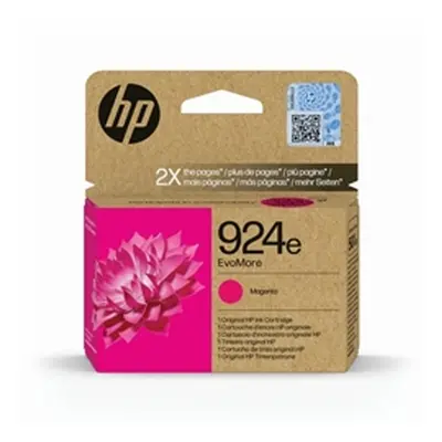 HP 924E EvoMore Original Ink Cartridge High Yield Magenta 4K0U8NE