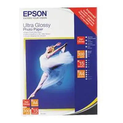 Epson Ultra A4 Glossy Photo Paper (15 Pack)