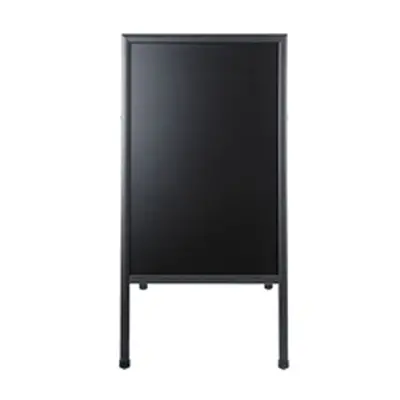 Bi-Office A-Frame Chalkboard 600x1200mm Black