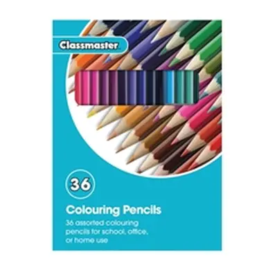 Classmaster Colouring Pencils Assorted (36 Pack)