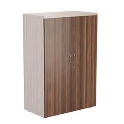 Wooden Storage Cupboard Doors : 1200mm : Dark Walnut