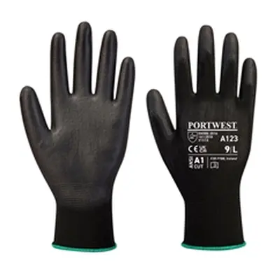 PU Palm Latex Free (Pk144) (Black) Large