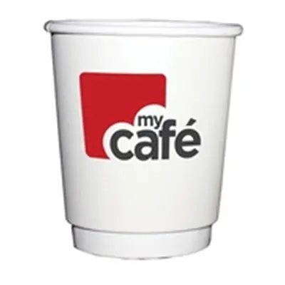 MyCafe 8oz Double Wall Hot Cups (500 Pack) HVDWPA08V