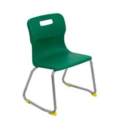 Titan Skid Base Chair Size 3 - 350mm Seat Height - Green - T23-GN