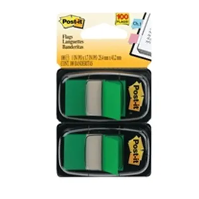 Post-it Index Tabs Dispenser with Green Tabs (2 Pack) 680-G2EU