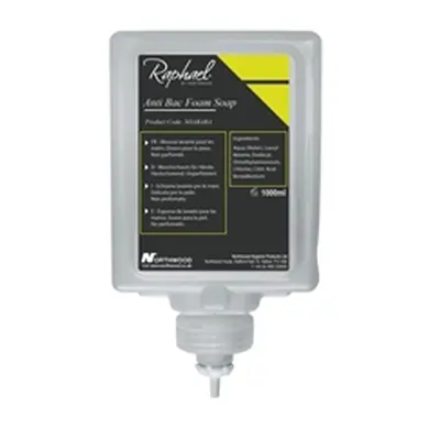 Raphael 1000ml Antibac Foam Soap Cartridges (Pack of 6) SOABARA