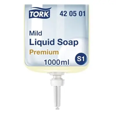 Tork Mild Liquid Hand Soap Refill S1 1 Litre (6 Pack)