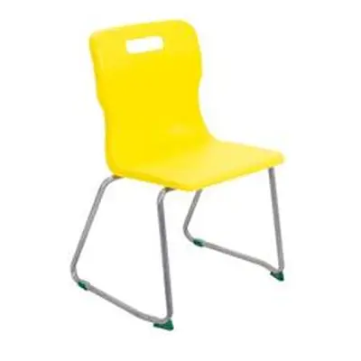 Titan Skid Base Chair Size 5 - 430mm Seat Height - Yellow - T25-Y