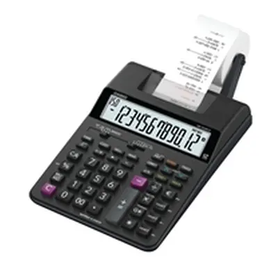 Casio HR-150RCE Printing Calculator 12 digit Display Black - HR-150RCE