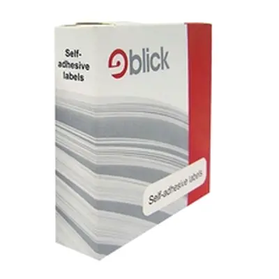 Blick Labels in Dispensers Round 19mm Red (Pack of 1280) RS012054