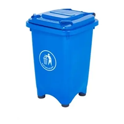 Static Bin; 50L; 30% Recycled Polyethylene; Blue