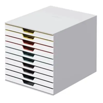 Durable Varicolor Mix 10 Drawer Unit