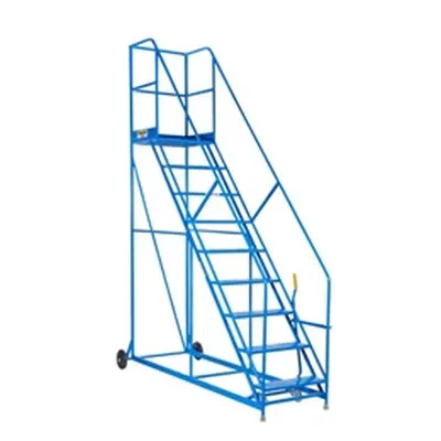 Easy Climb Steps - 600mm Platform - 4 Tread - Blue