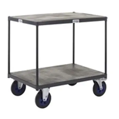 Table Top Shelf Trucks - 2 Shelf - Timber - 1200 x 800