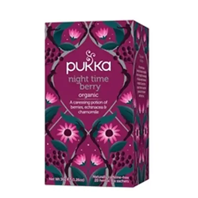 Pukka Night Time Berry Tea Bags (Pack of 20) 45060519146227