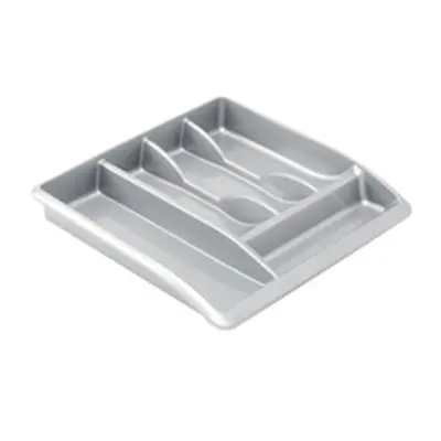 Addis Cutlery Tray Metallic Grey