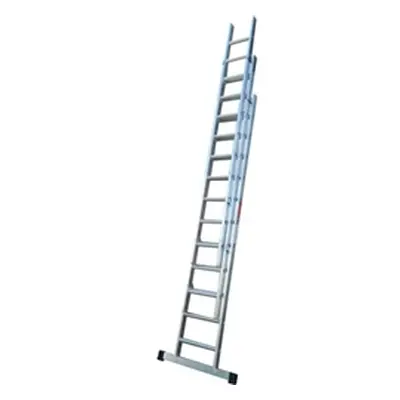 Climb-It Double Extension Ladders - 3 x 16 Rung