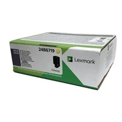 Lexmark 24B6719 Yellow 13000 Pages Original Toner