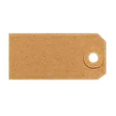 Unstrung Tags 1A 70 x 35mm Buff Single (1000 Pack) TG8021