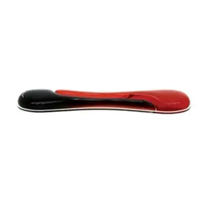 Kensington Duo Gel Keyboard Wrist Rest 240x182x25mm Black/Red 62398