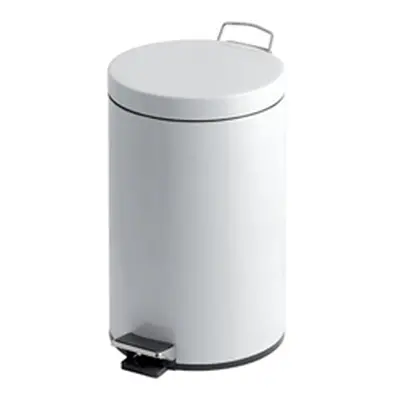 Pedal Bin; 30L; Steel; White