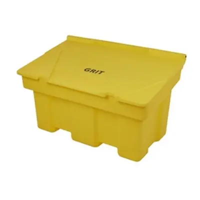 Stackable Polyethylene Grit Bin; 350L; Yellow