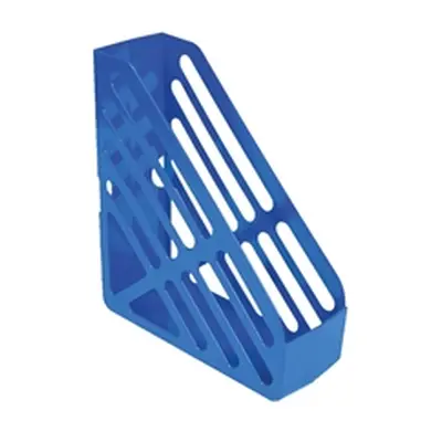 Q-Connect Magazine Rack Blue Ref KF04062