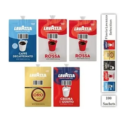 Flavia Lavazza Coffee Mixed Case Sachets 100's