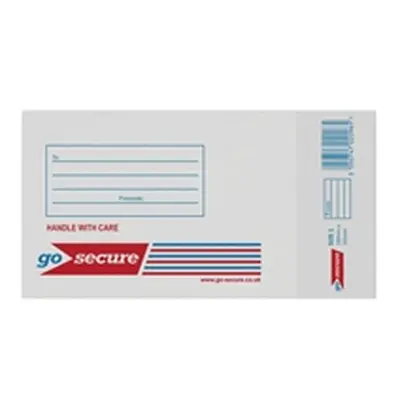 GoSecure Bubble Lined Envelope Size 1 100x165mm White (20 Pack)