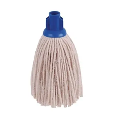 2Work 12oz PY Smooth Socket Mop Blue (10 Pack) PJYB1210I