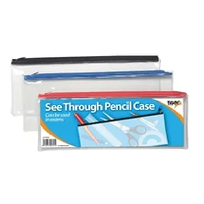 See Through Pencil Case 330 x 125mm (12 Pack) 300795