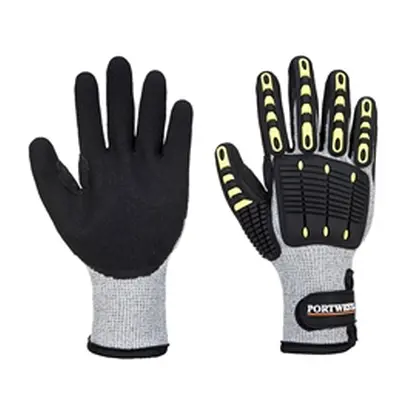 TPV Impact Therm Cut Glove (Grey & Black) Large