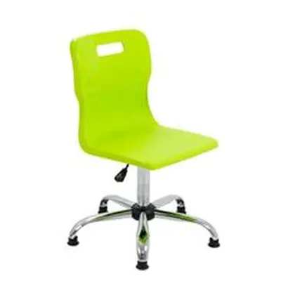 Titan Swivel Senior Chair - 435-525mm Seat Height - Lime - T35-LG