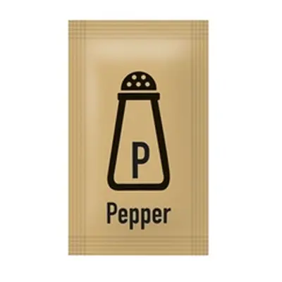 SS Pepper Sachets (2000 Pack) 60111370