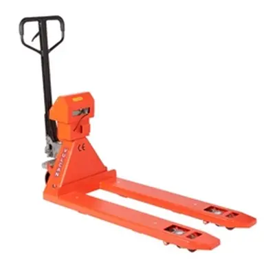 Vulcan Premium Weigh Scale Pallet Truck; Fork Length mm: 1220; Orange