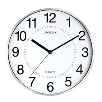 Unilux Aria Clock Metal Grey 400094280